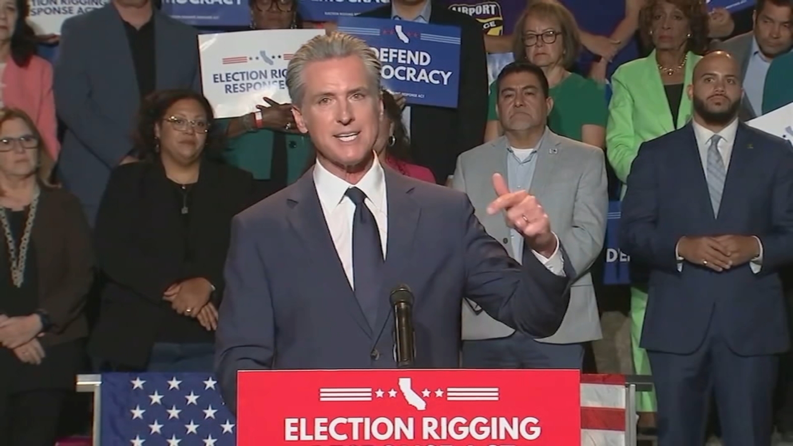 Trump, California Republicans move to block Newsom's redistricting ballot measure