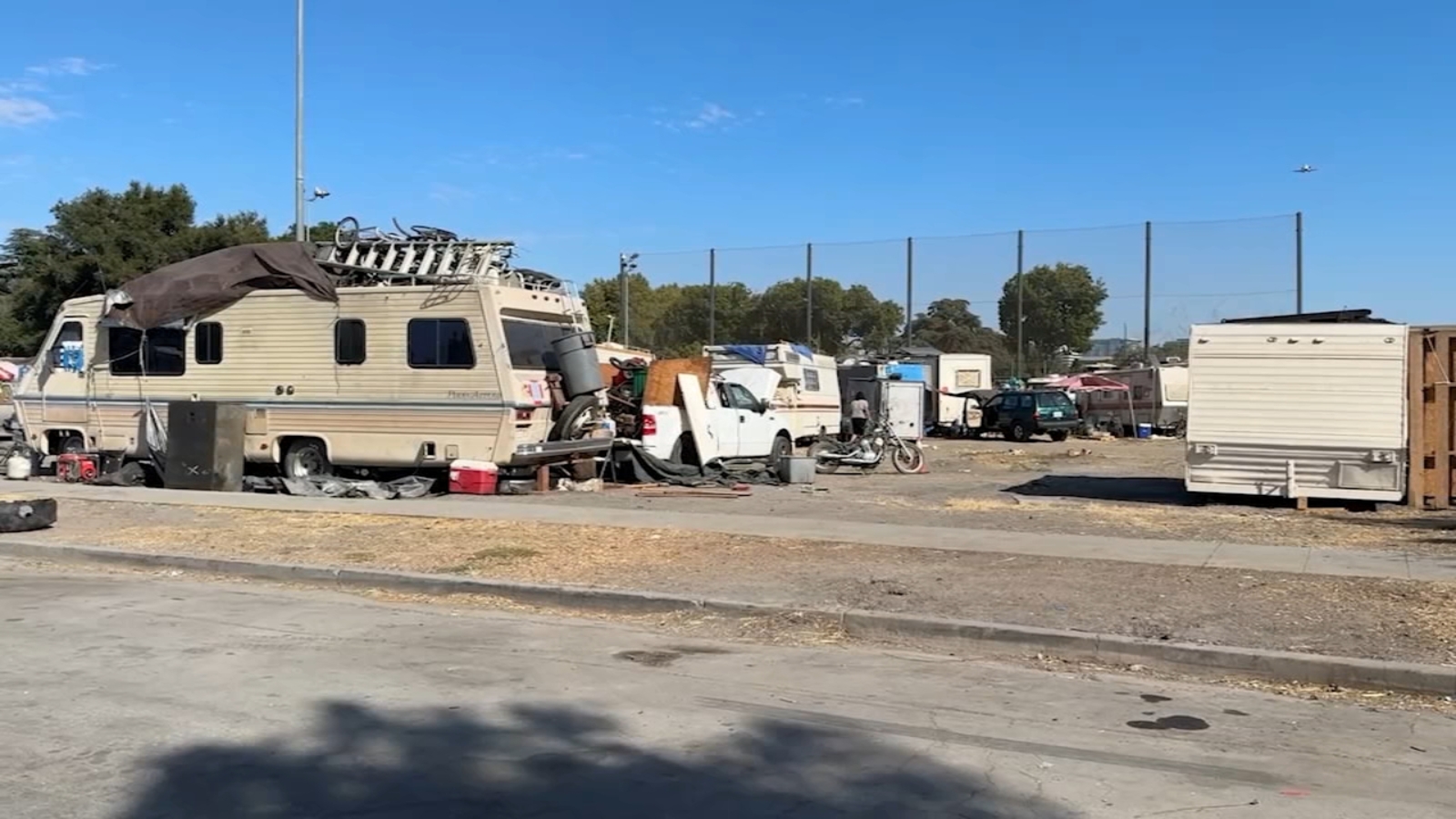 San Jose removes over 100K pounds of trash from Columbus Park encampment cleanup