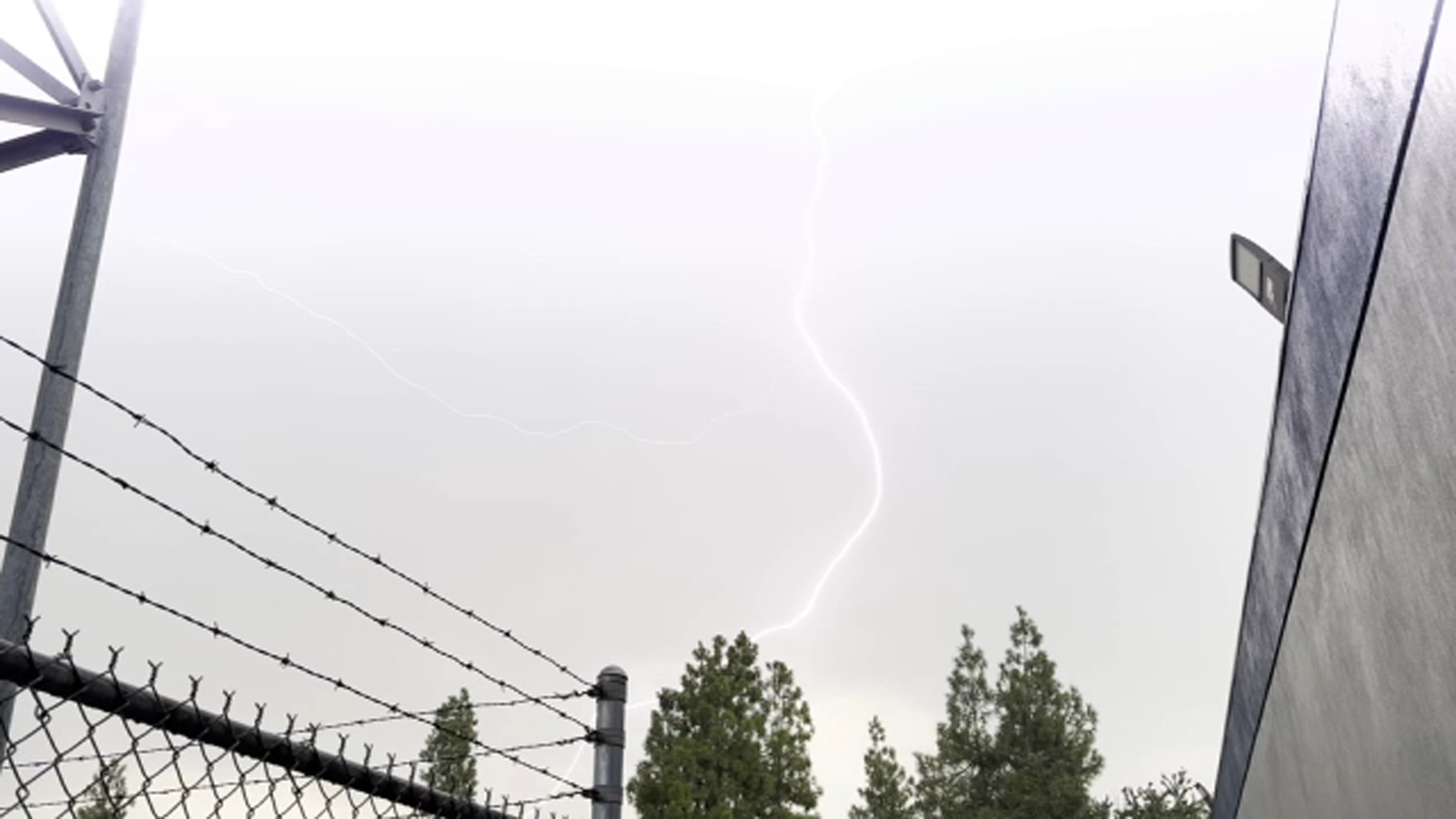 Storms hitting Central California with thunder, lightning and flooding