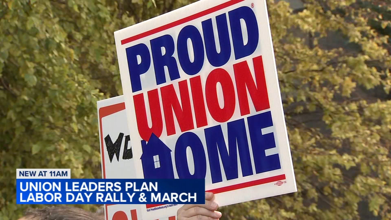 Union leaders plan for Chicago Labor Day march and rally