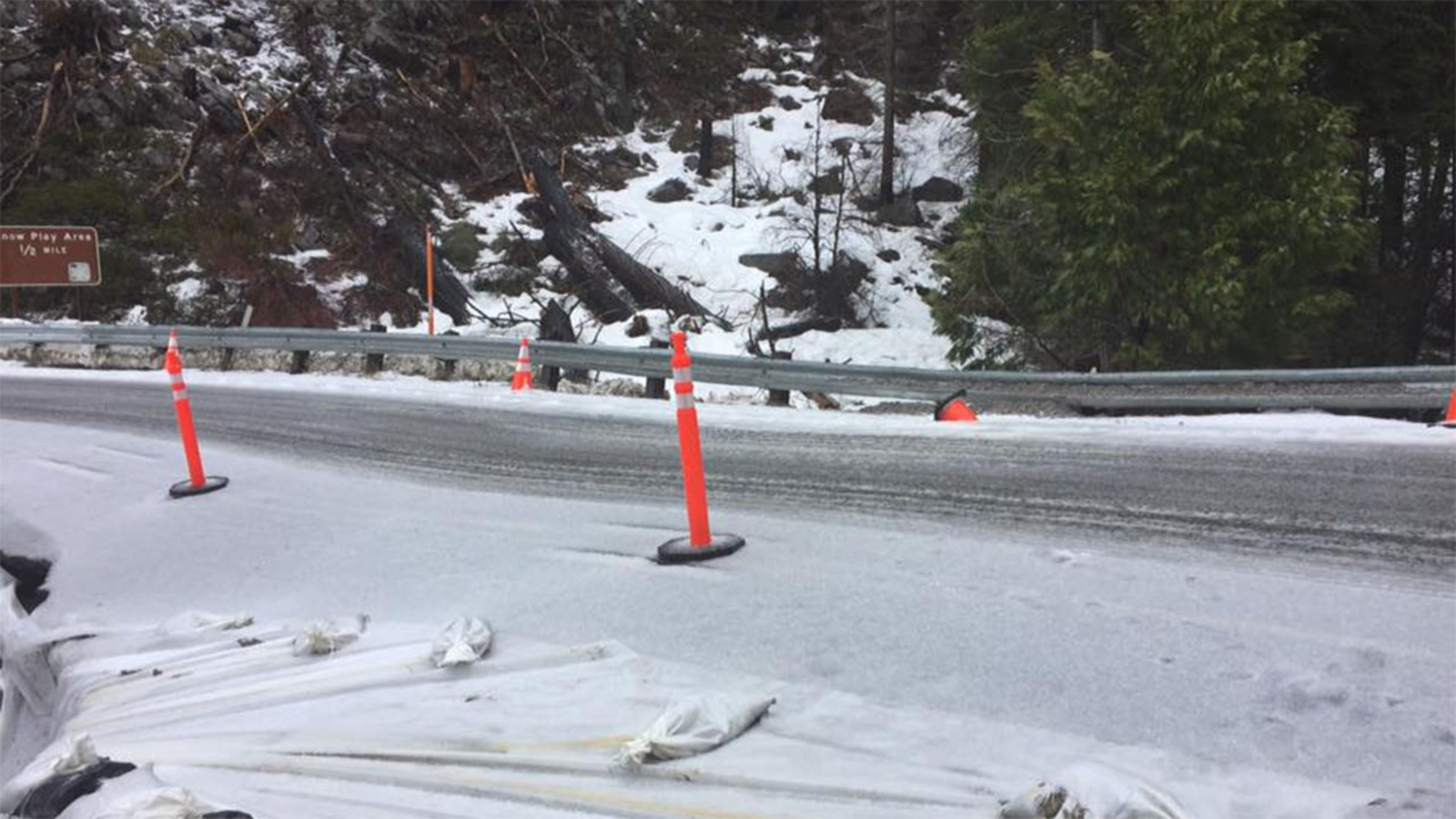 Storms force closure of Highway 41 near Yosemite National Park ABC7