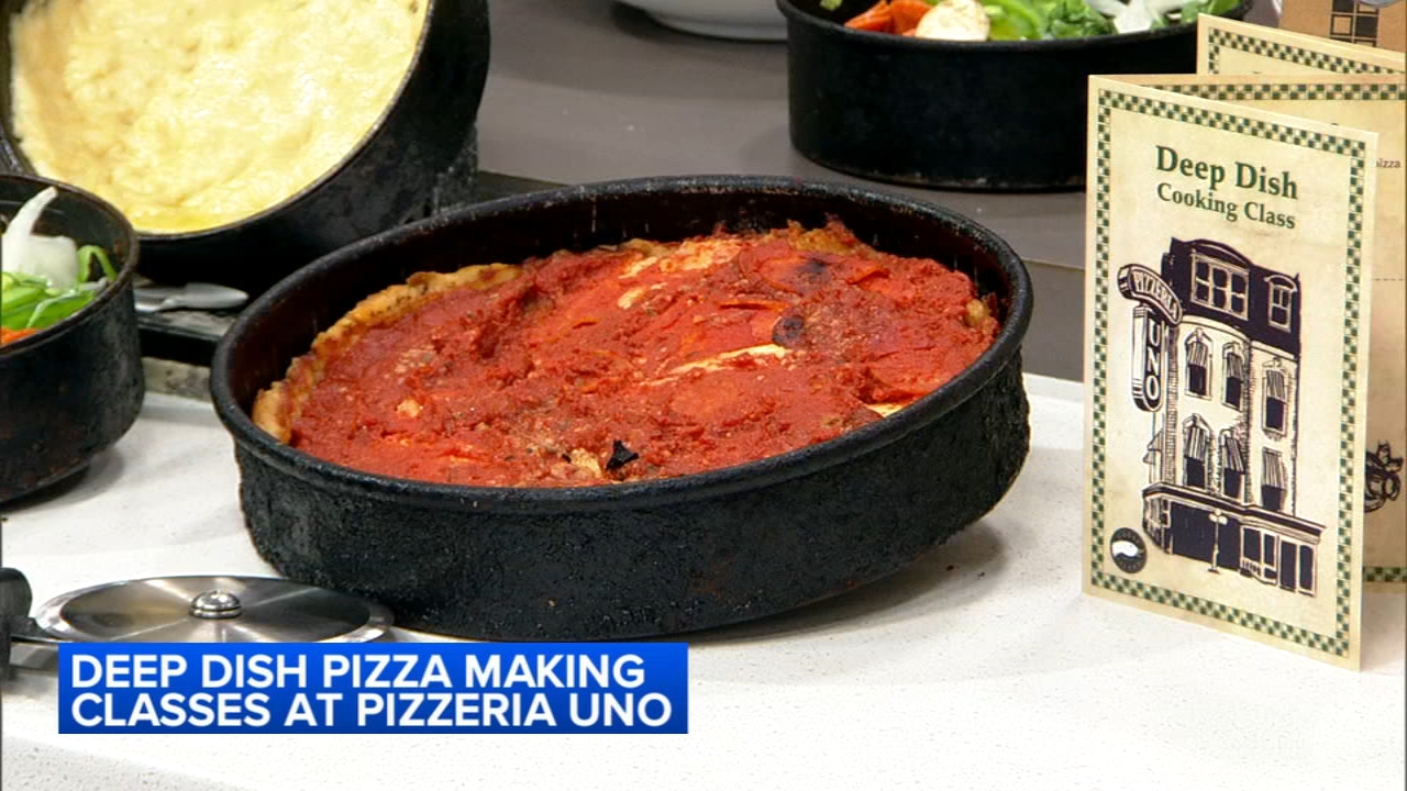 Chicago's Original Pizzeria Uno offers deep-dish pizza making classes