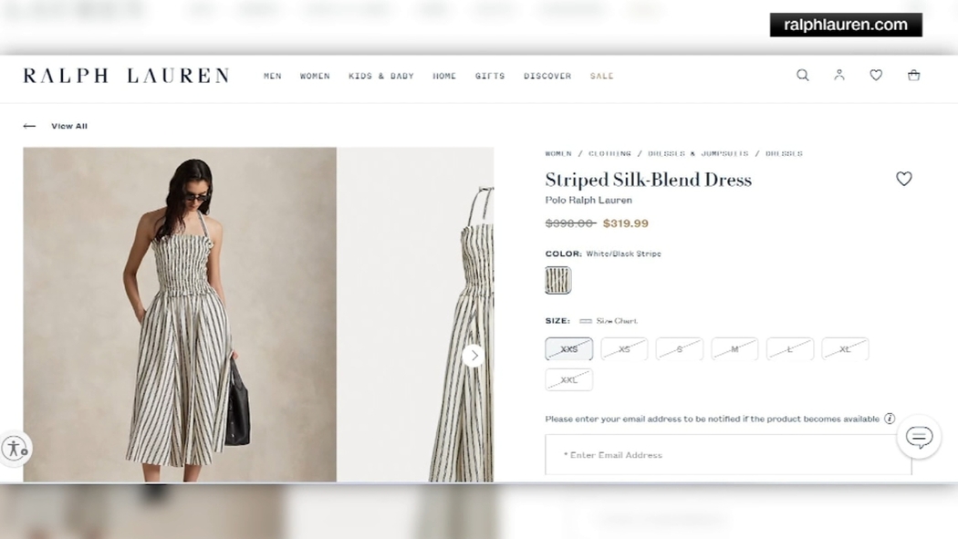 green emerald velvet dress Striped Cotton-Blend Midi Dress with Pockets- Taylor Swift Engagement Dress  – Juliana's Boutique main image 1