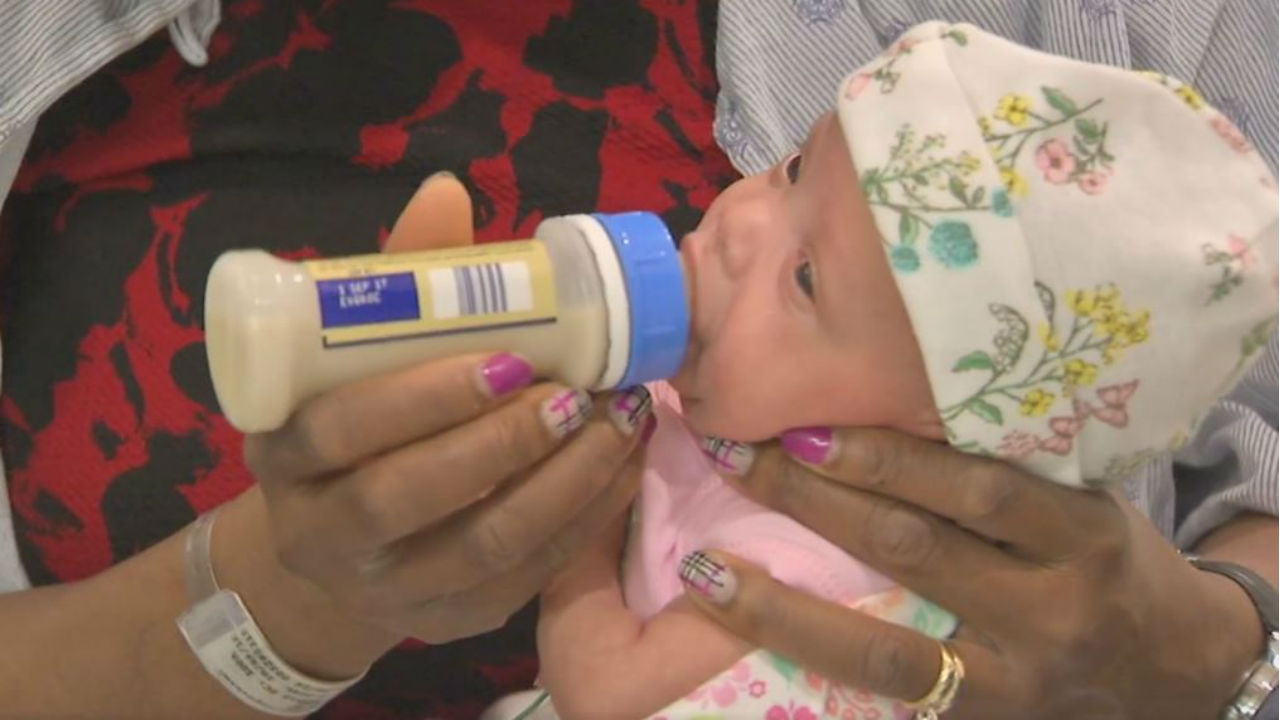 Premature baby leaves Mount Sinai after 140 days
