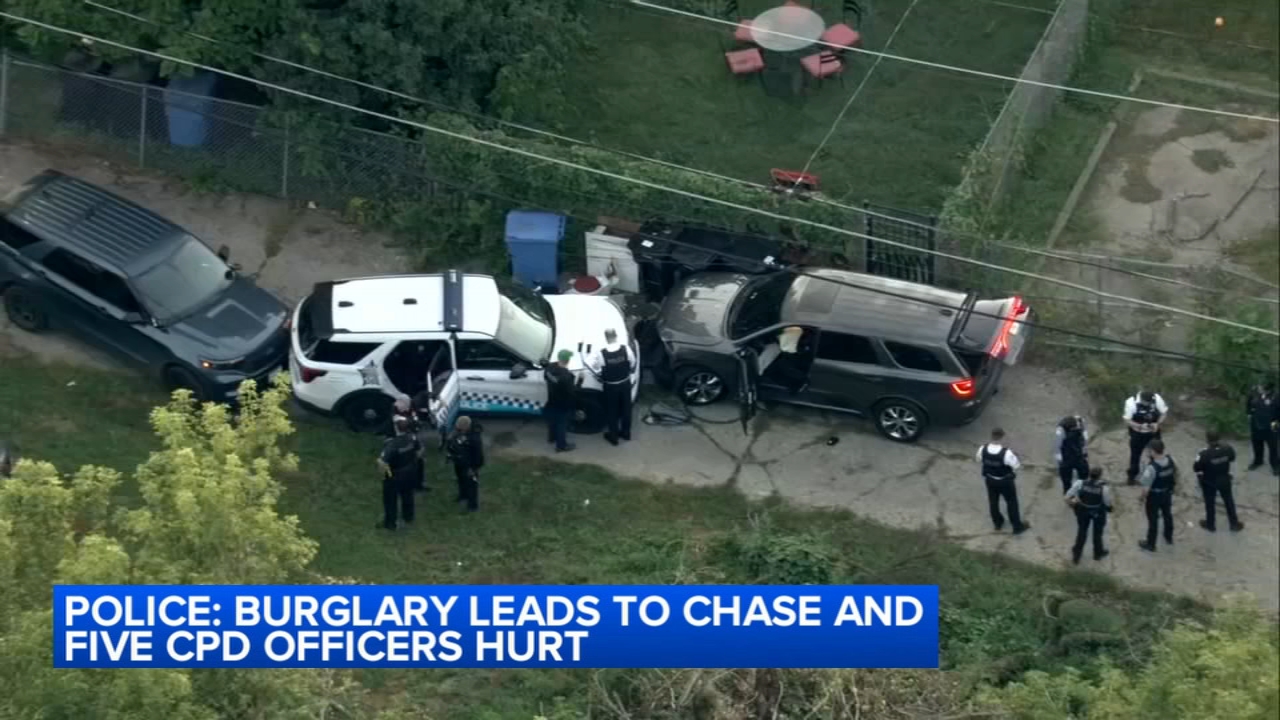 Railcar burglary leads to chase, 5 cops injured; COPA investigating