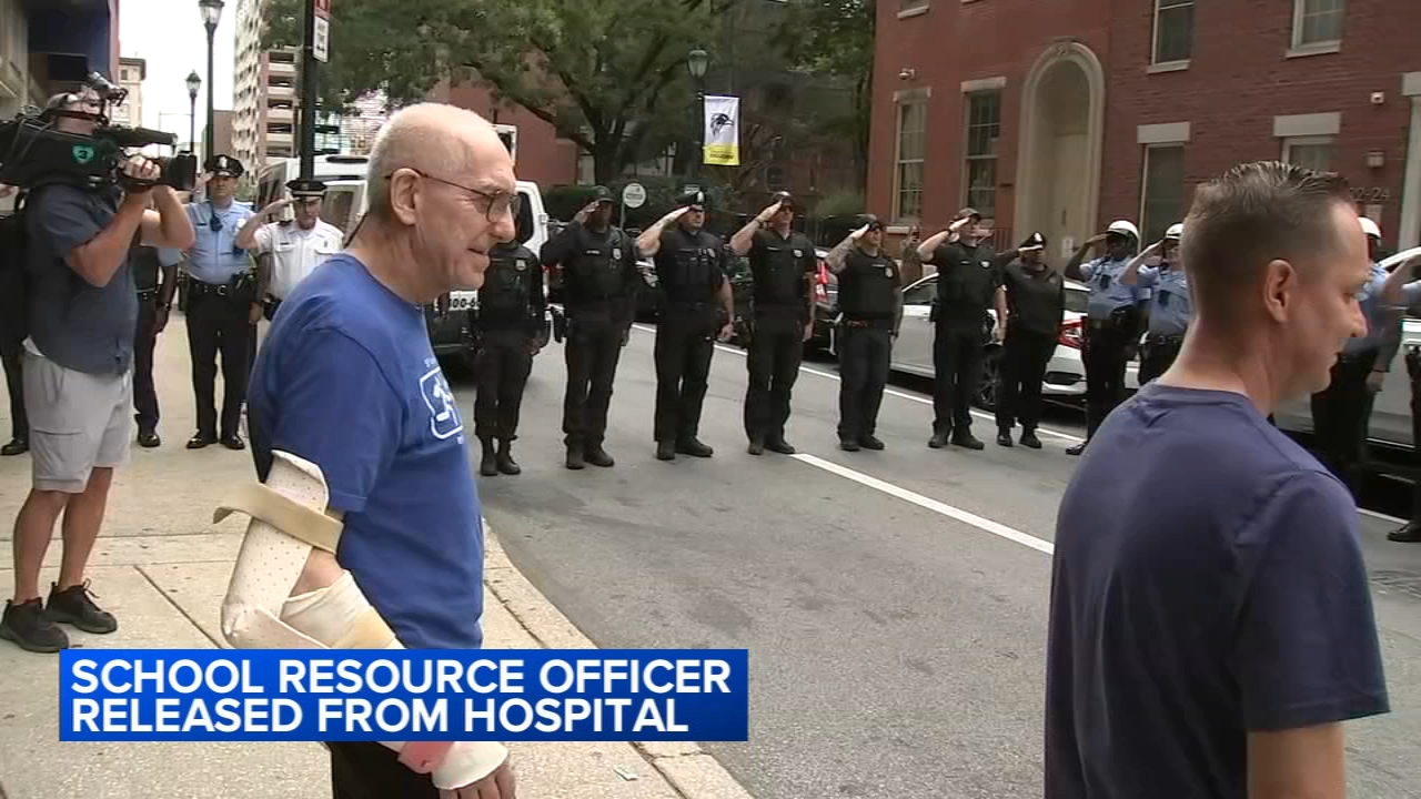 School safety officer heads home after surviving being shot 11 times