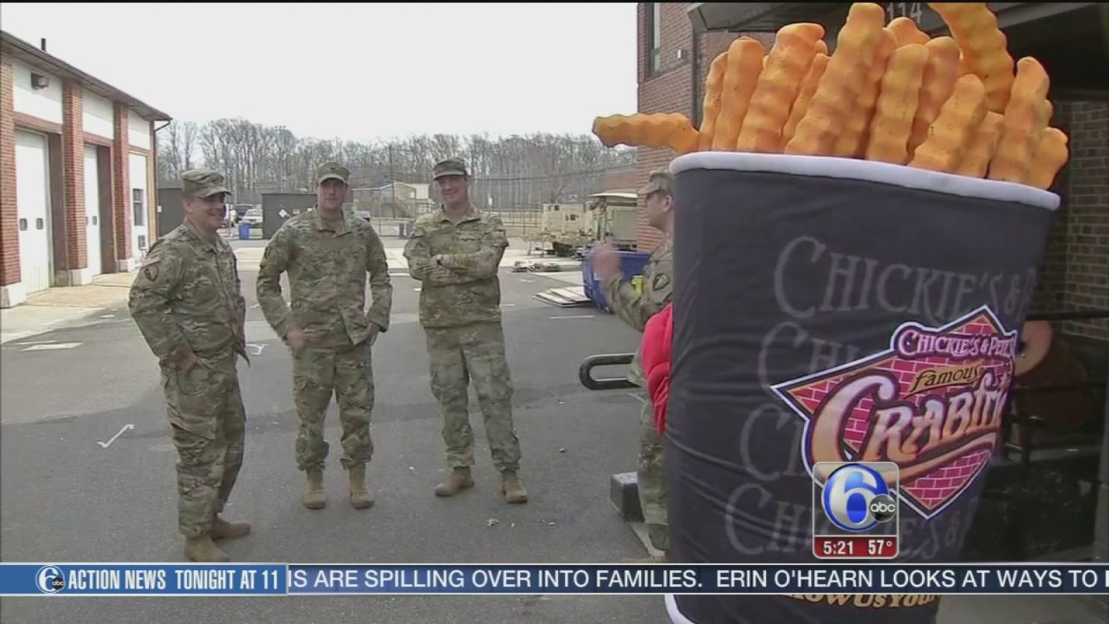 Thank you fries for heroes - 6abc Philadelphia