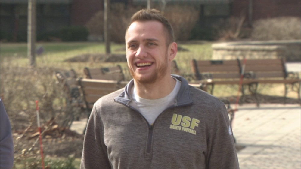 St. Francis University linebacker comes out as gay