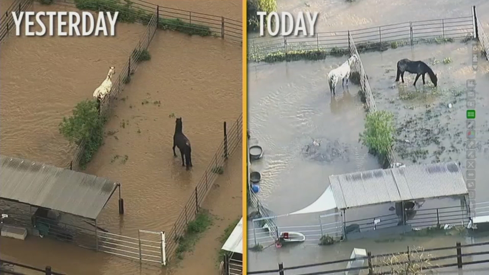 VIDEO: Flooding drastically changes San Jose landscape
