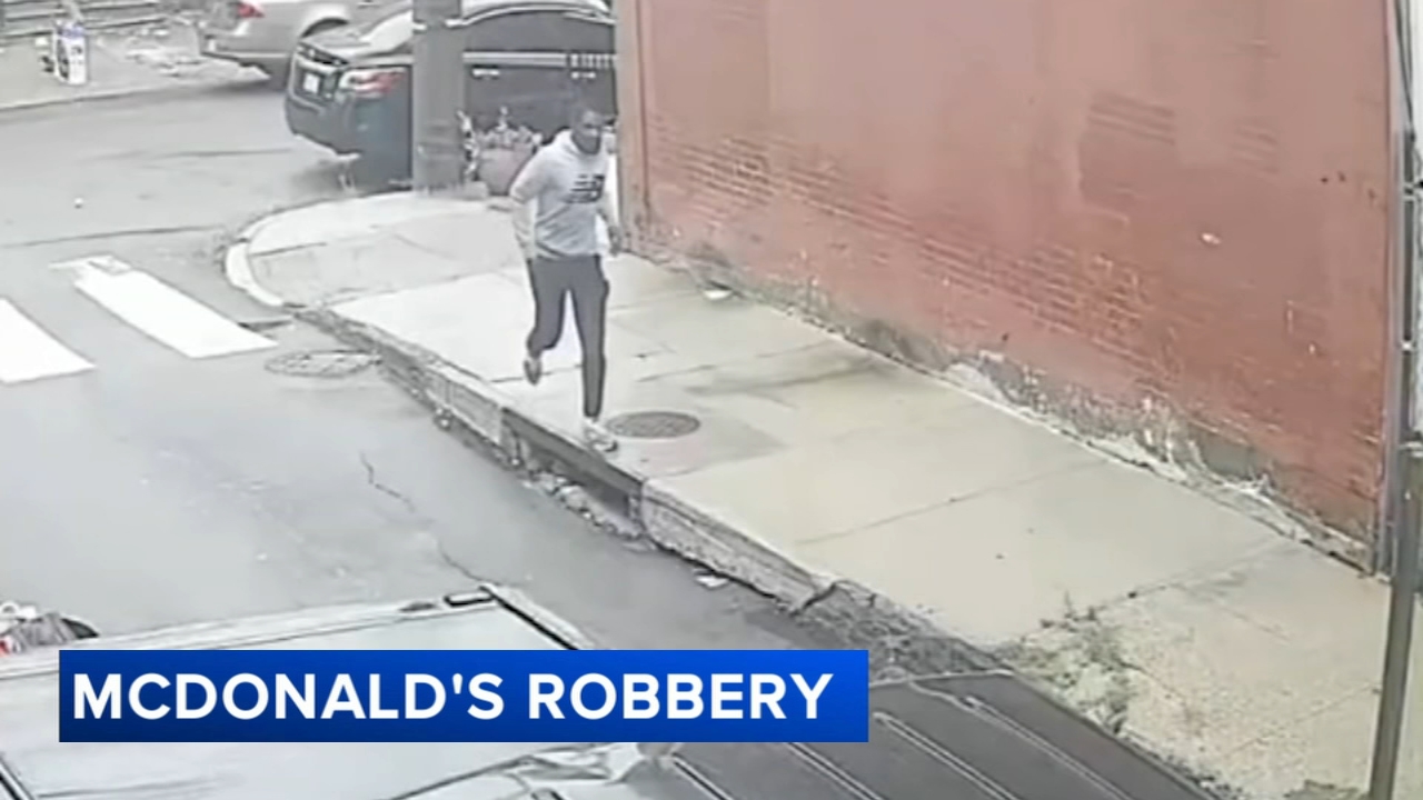Man sought for armed robbery at McDonald's in Hunting Park