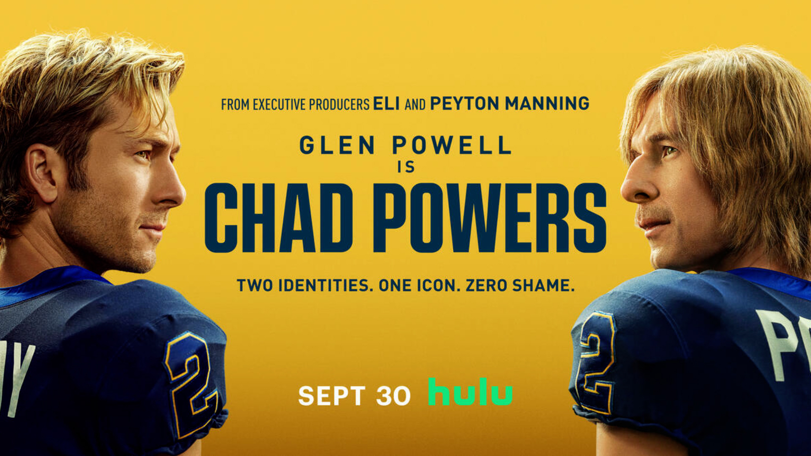 Glen Powell Stars in Hulu Comedy Series Chad Powers Premiering September 30