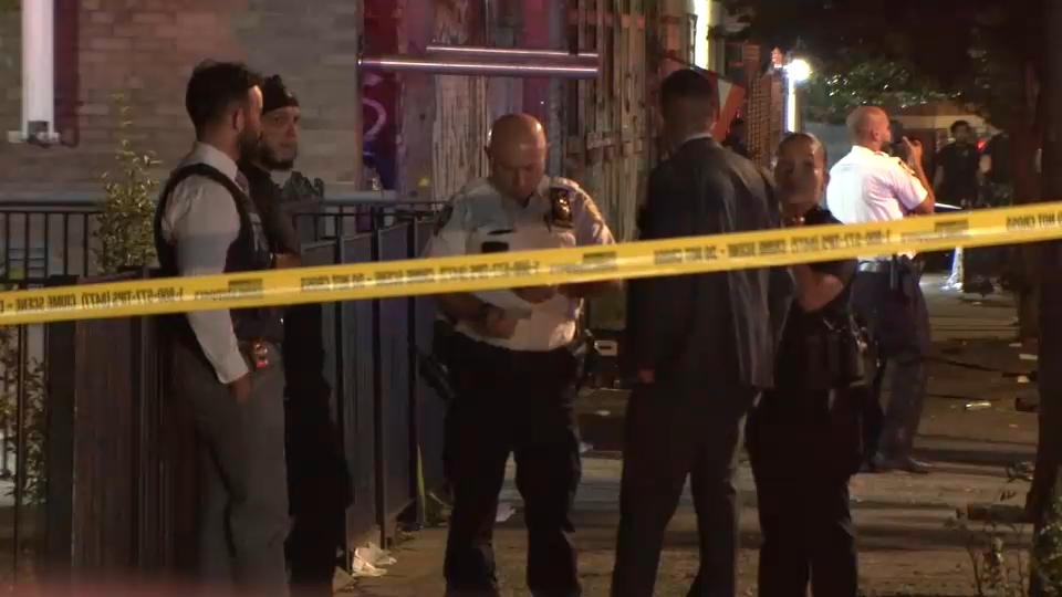 Police search for suspects after 2 shot, another grazed near a Bronx church