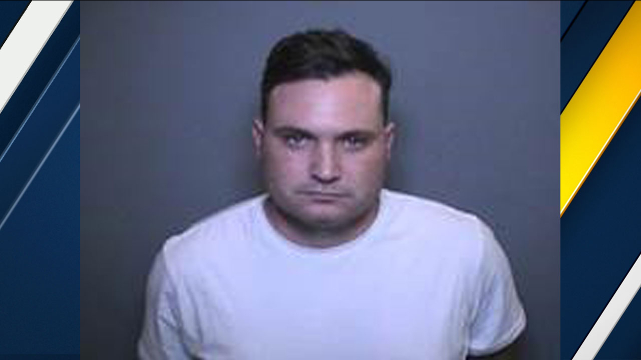 Ryan Daniel Bishop, 32, of Laguna Hills, is shown in a mugshot.