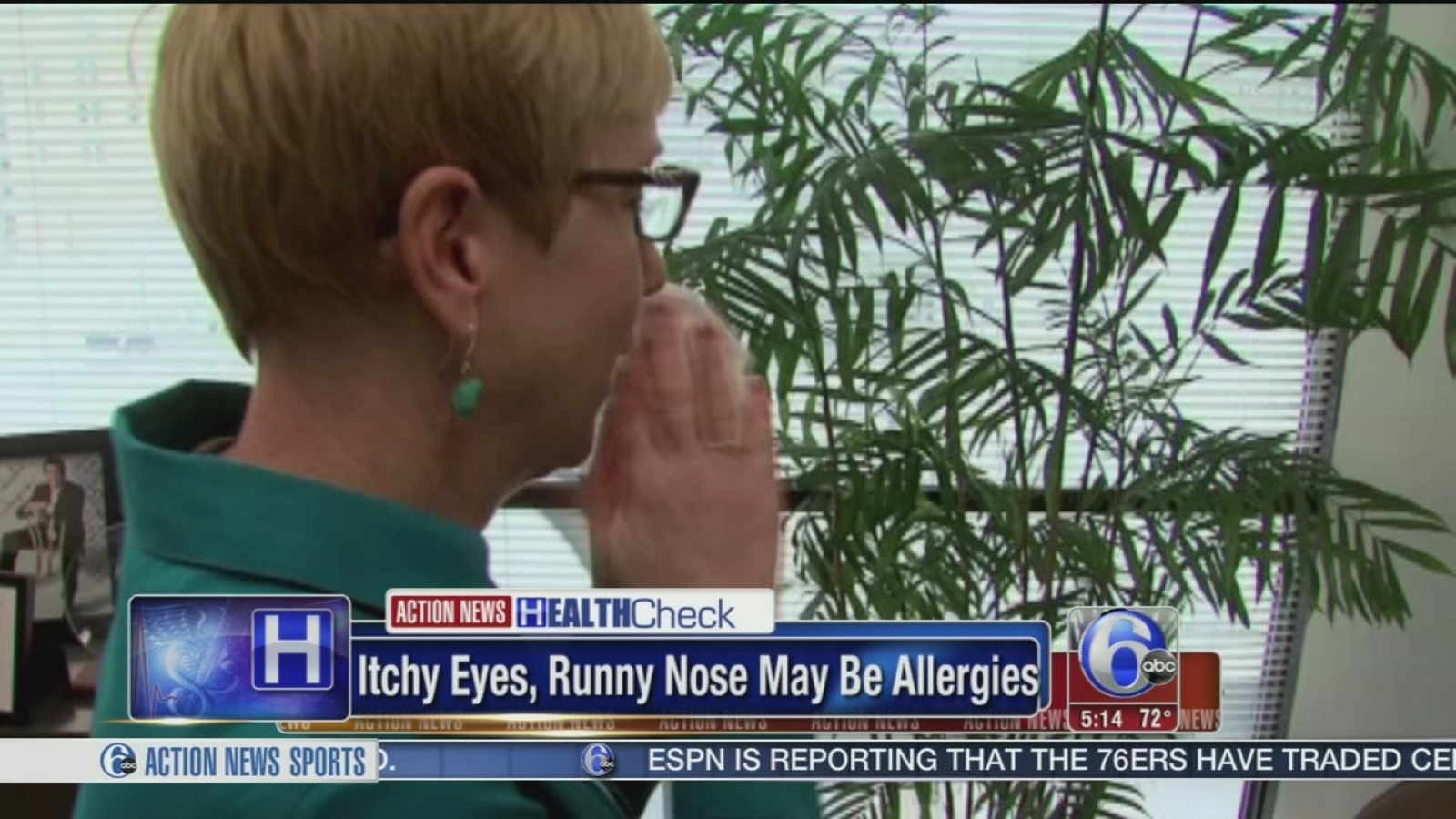 Experts Itchy eyes, running nose may be allergies 6abc Philadelphia