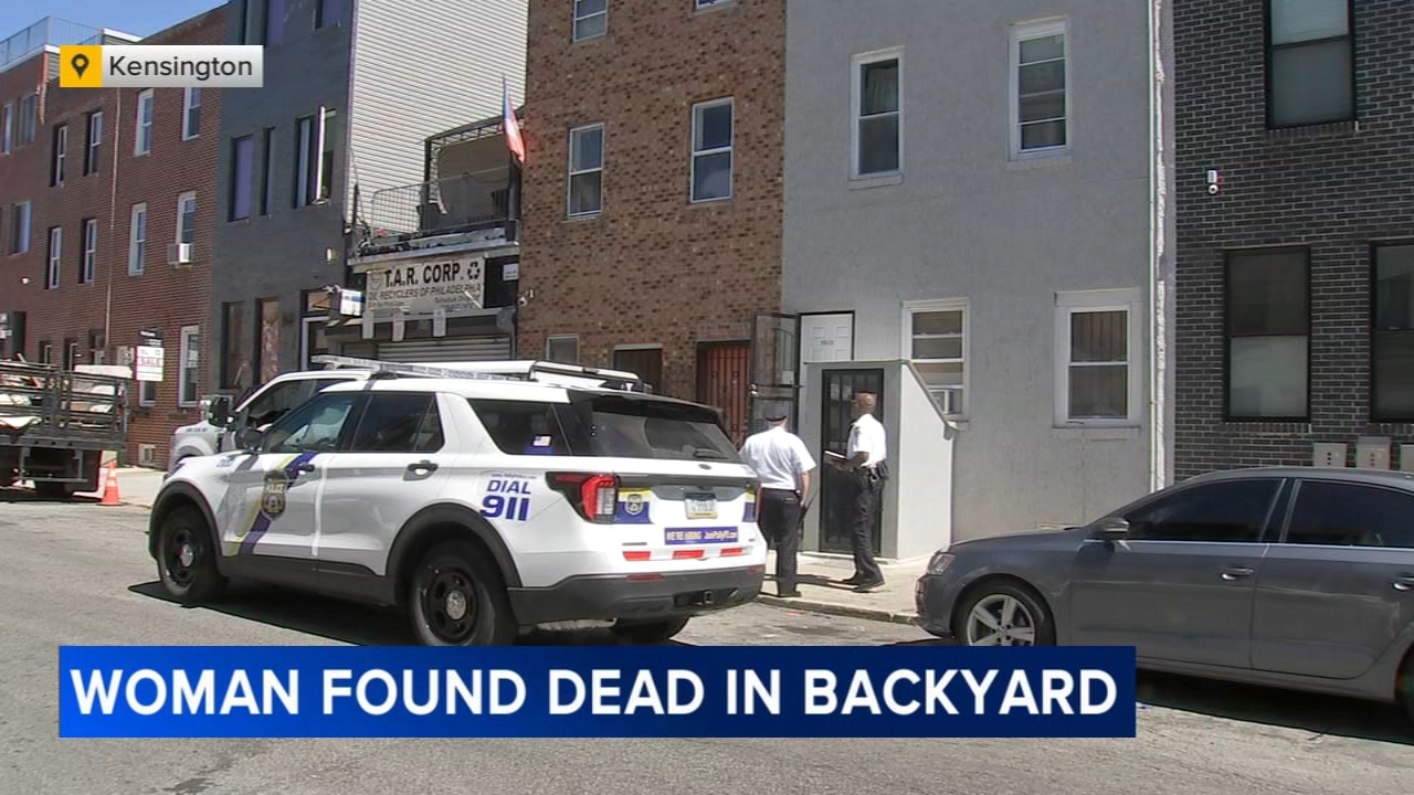 Woman found dead in Kensington backyard