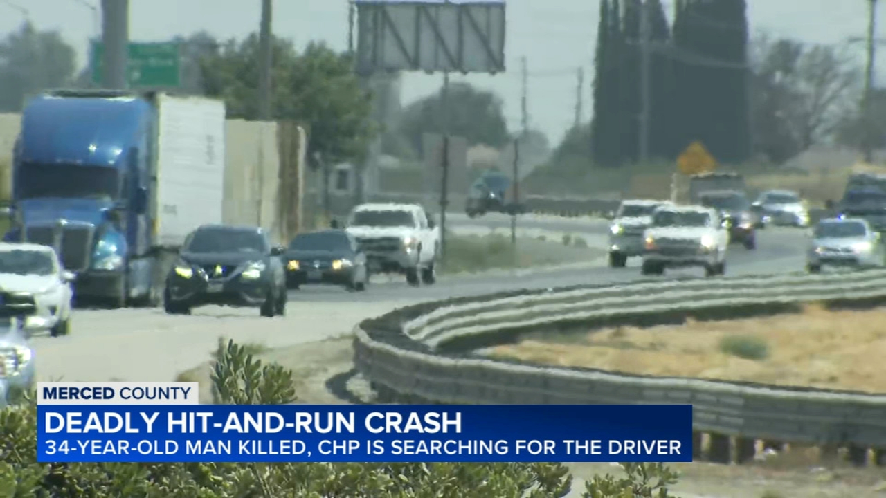 Man walking on Highway 99 killed in hit-and-run crash in Merced County