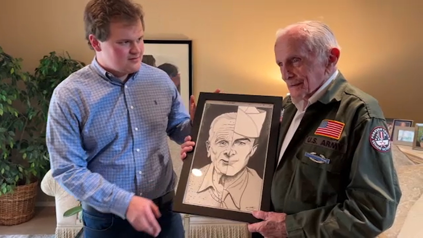 SoCal artist pays tribute to World War ll veteran for his 100th ...