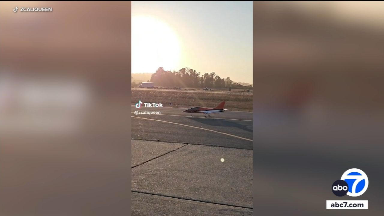 Remote-controlled plane strikes 2 outside CA home