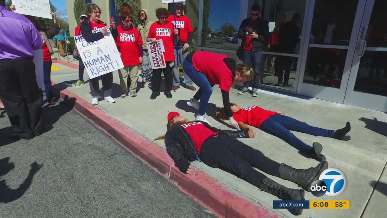 SoCal protests held at GOP congressional offices