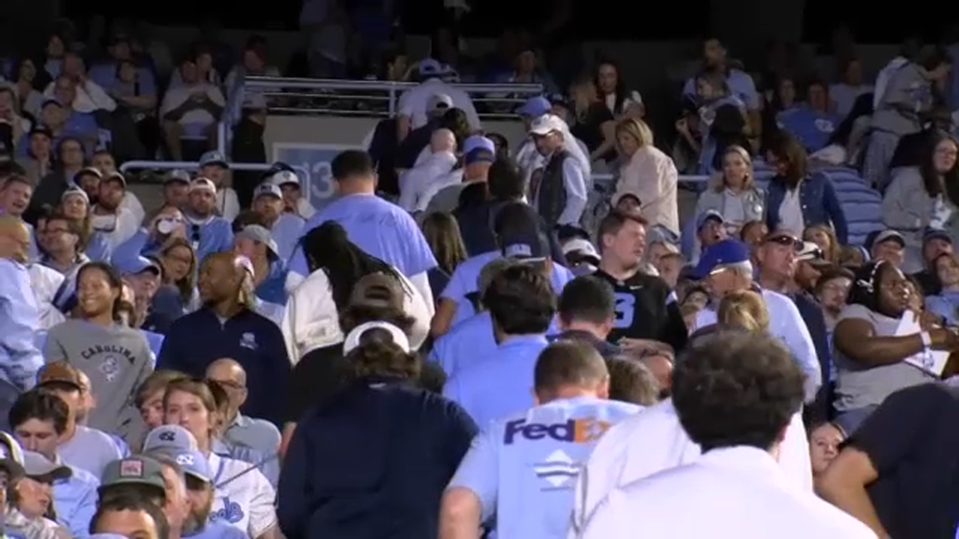 Fans say excitement remains despite UNC's harsh opening loss