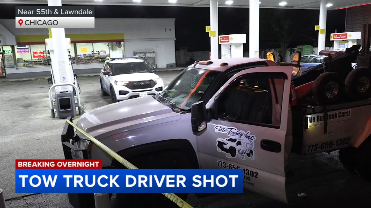 Tow truck driver shot on SW Side: CPD