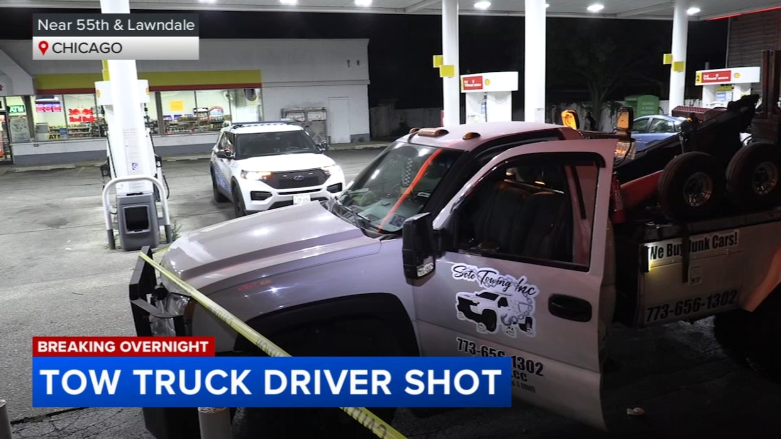 Chicago shooting: Tow truck driver shot on 55th Street on Southwest ...