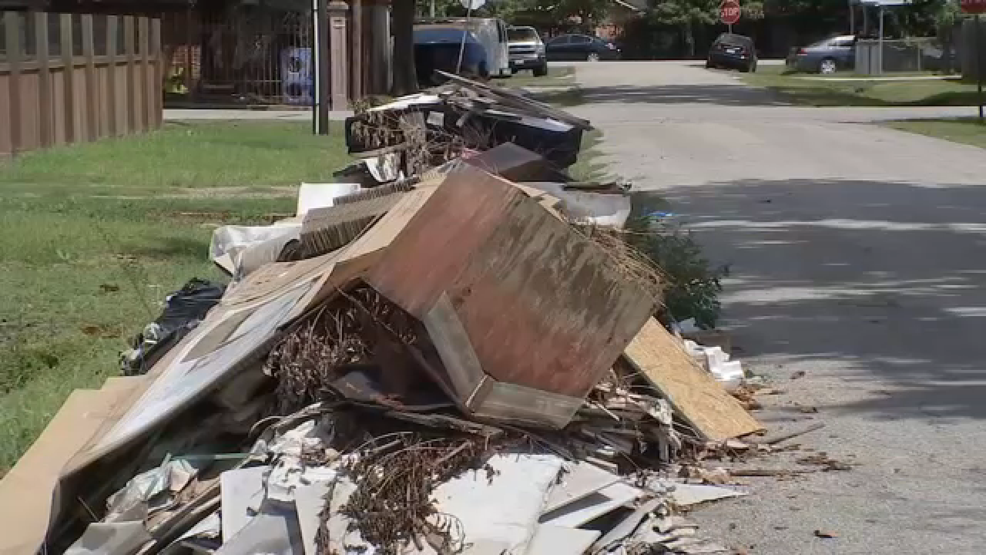 Residents worry as city says heavy trash collection is 2 weeks behind schedule