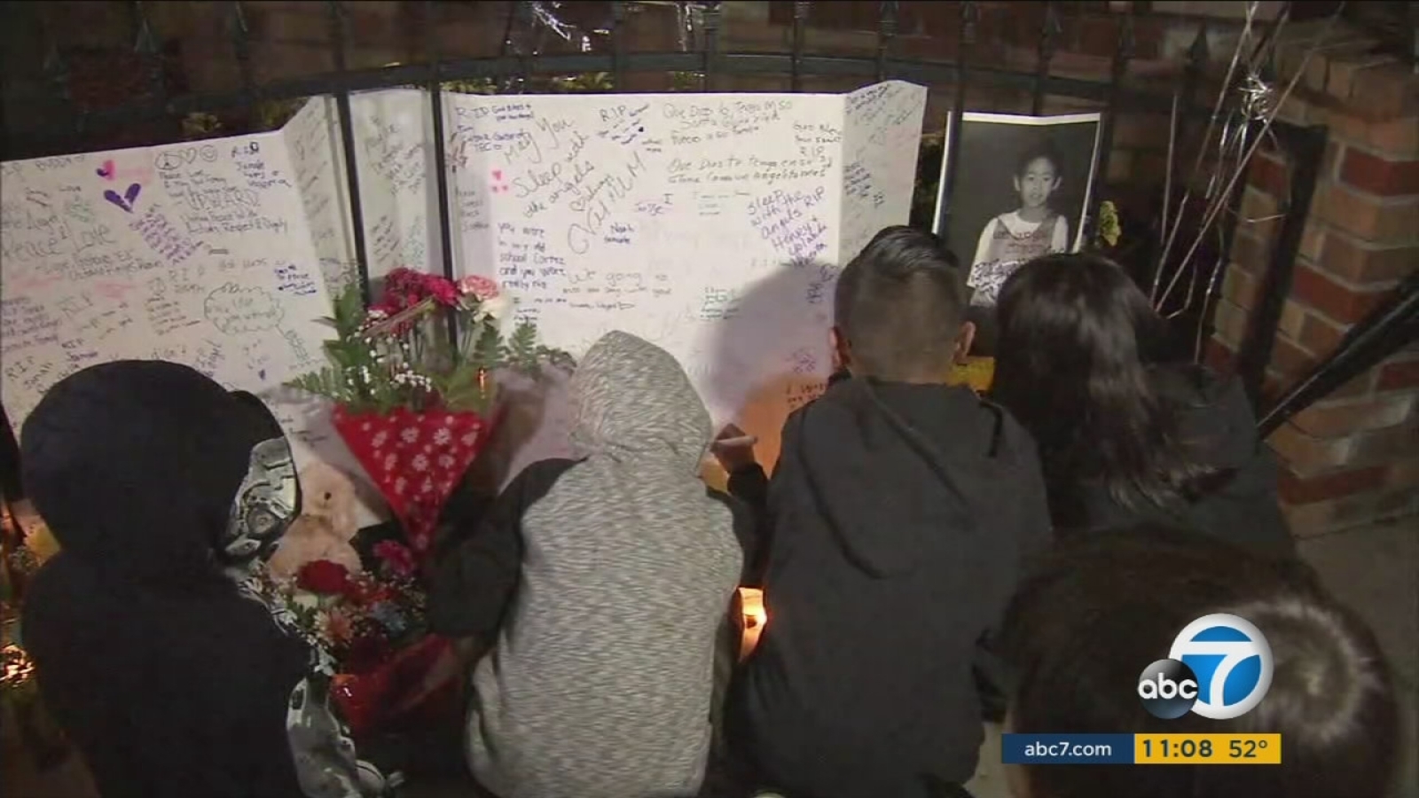 Pomona community mourns 8-year-old shot in drive-by - ABC7 Los Angeles