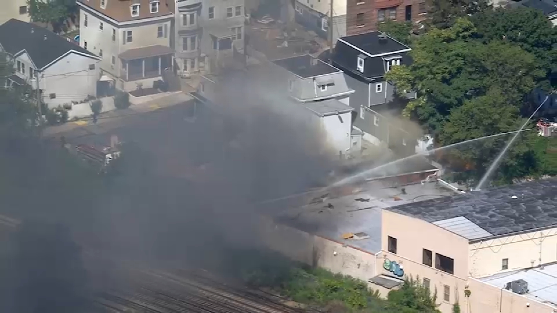 Cleanup underway after Yonkers fire creates hazmat situation, leading to train service disruptions