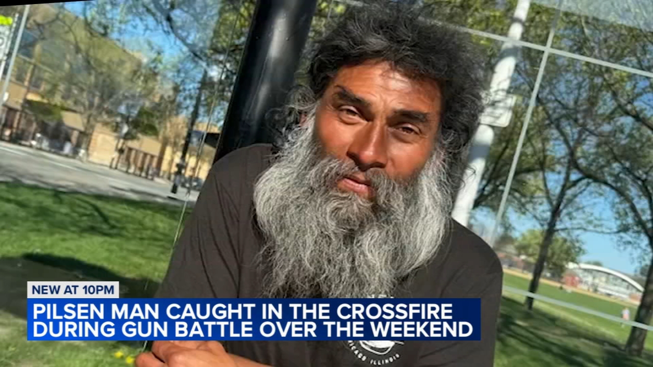 Community mourns homeless man caught in SW Side crossfire: relatives