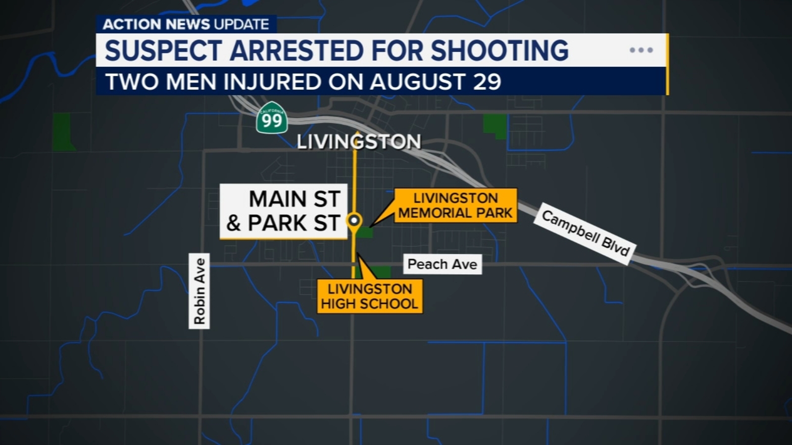 Teen arrested for double shooting near Livingston High School, police say