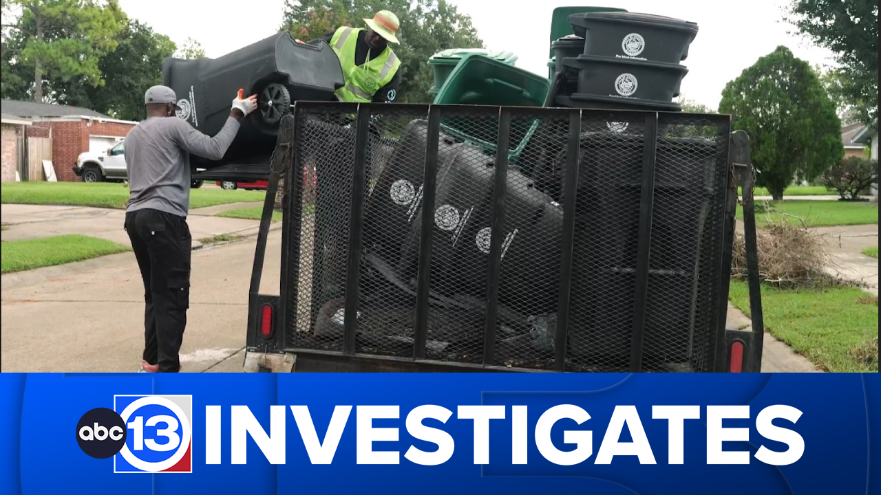 13 Investigates: City of Houston prioritizes delivery to thousands who need trash, recycling bins