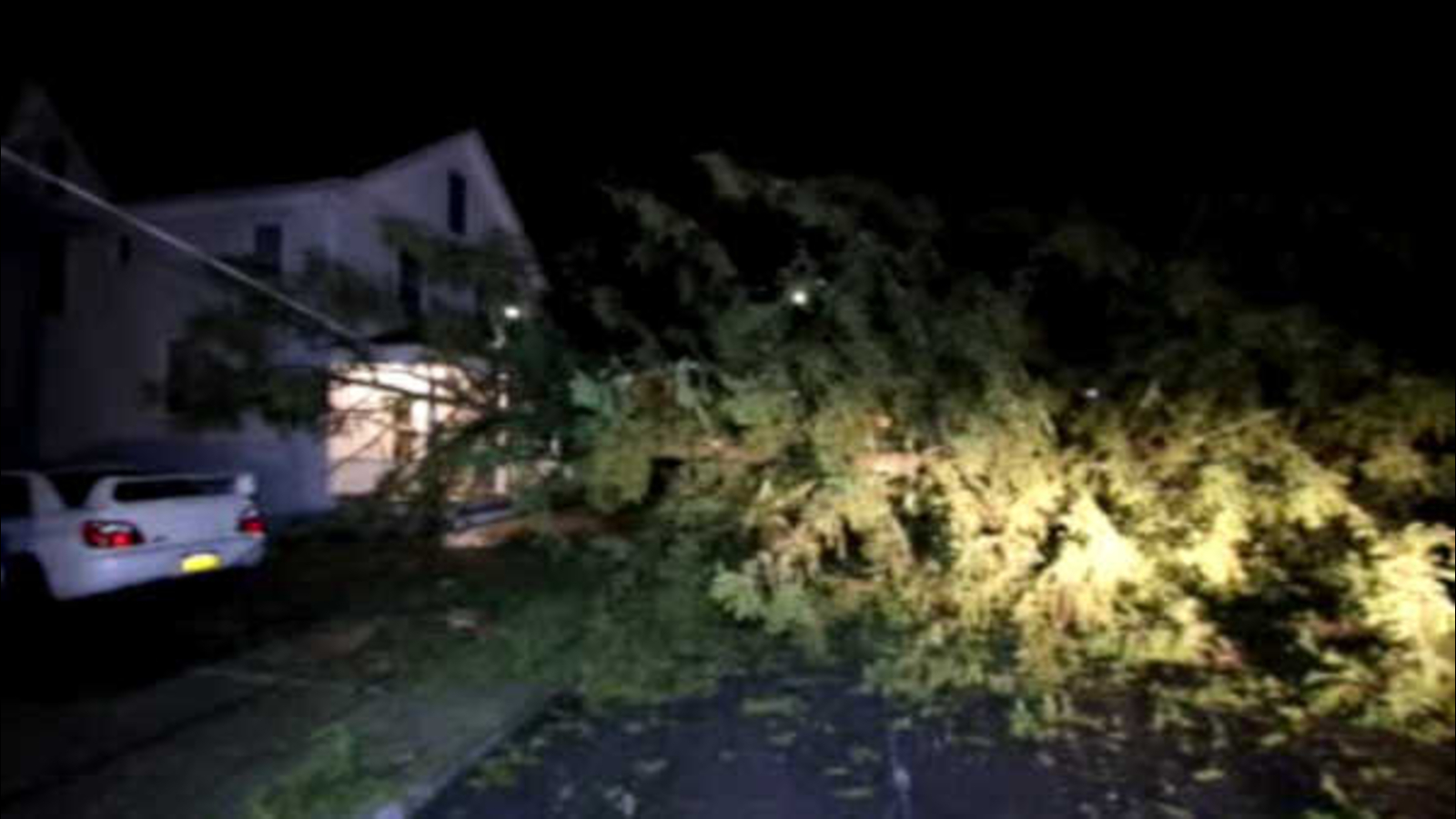 Storms leave trail of brutal damage across area - ABC7 New York