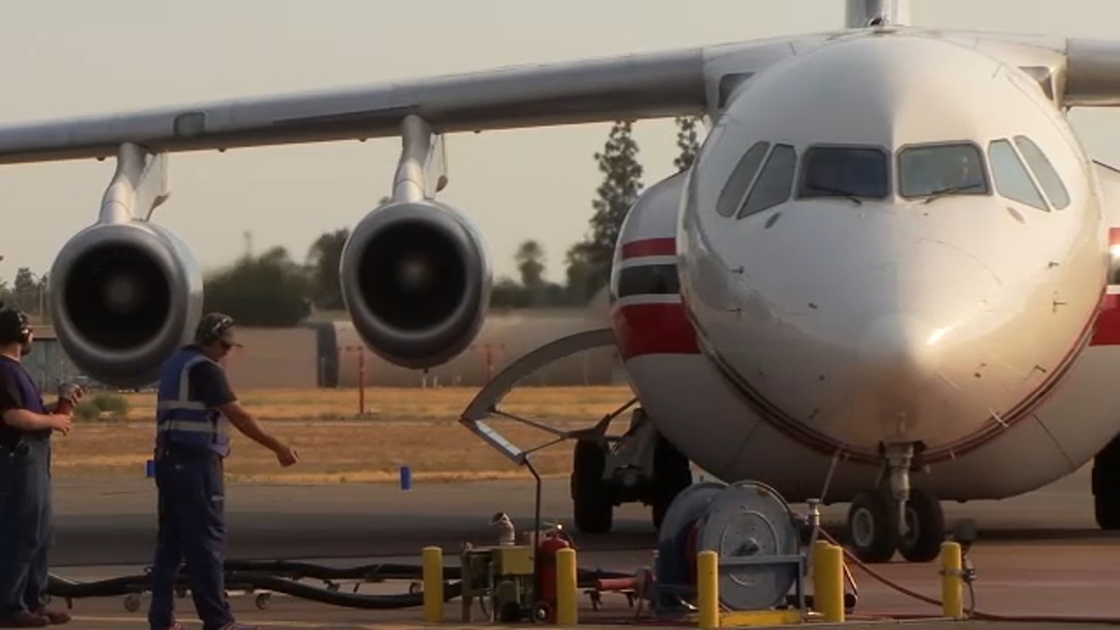 Inside look at Fresno Air Attack Base as crews fight several wildfires