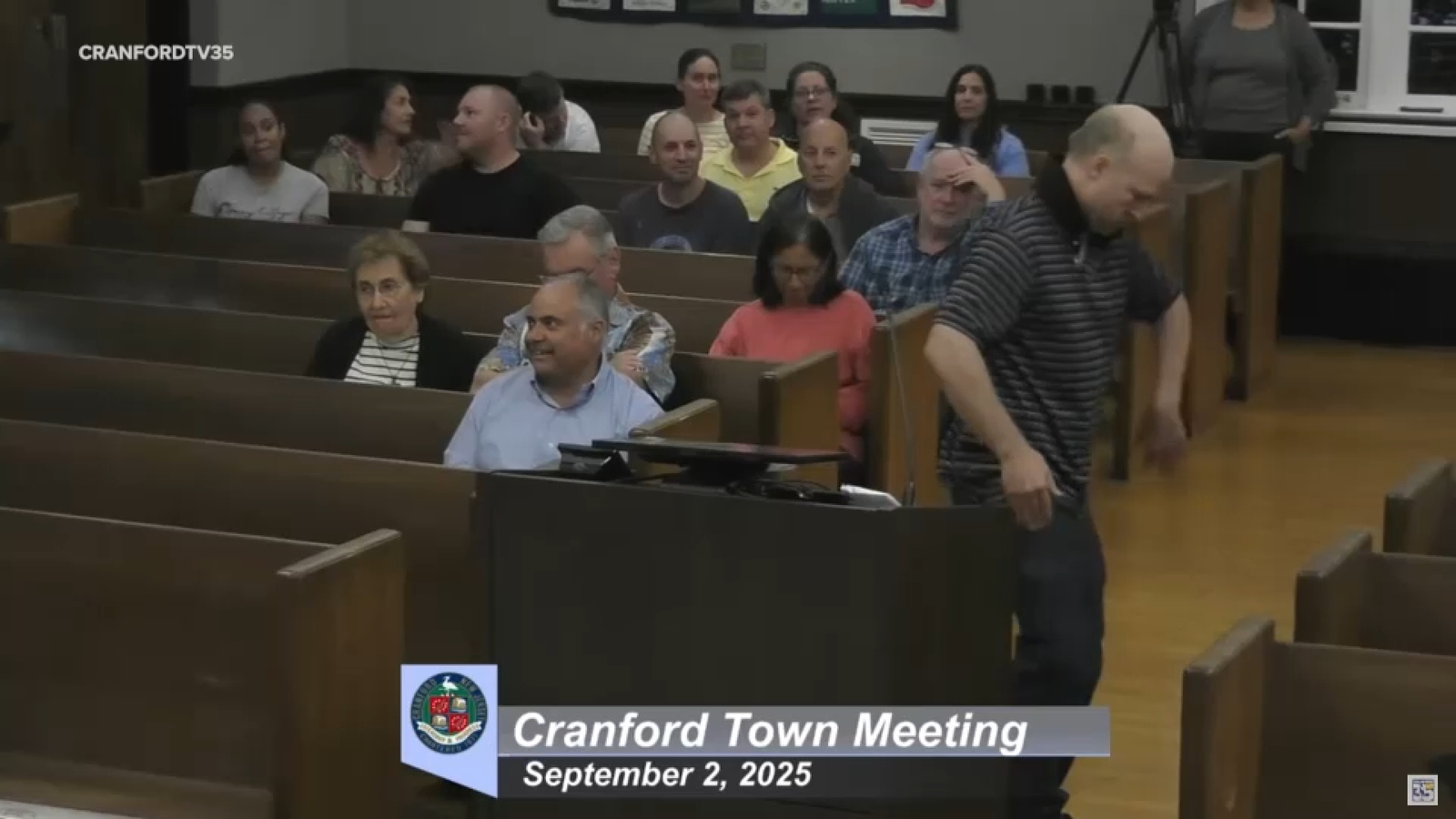 Man explains why he chose to breakdance at town meeting to protest property taxes