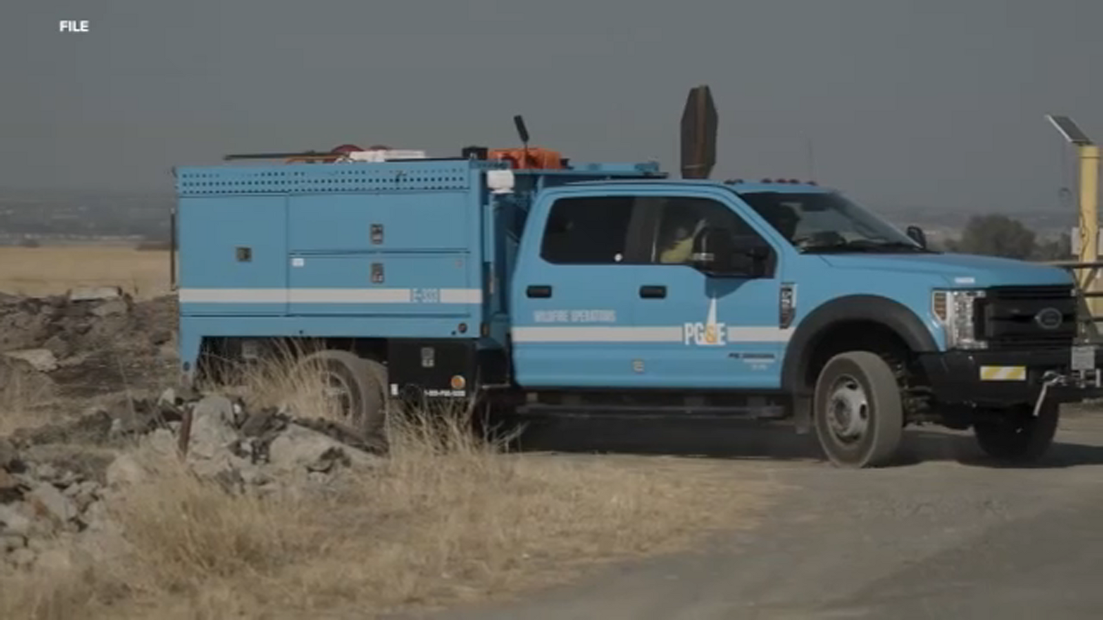 PG&E's Protection Team responds to Garnet Fire as fire burns closer to infrastructure