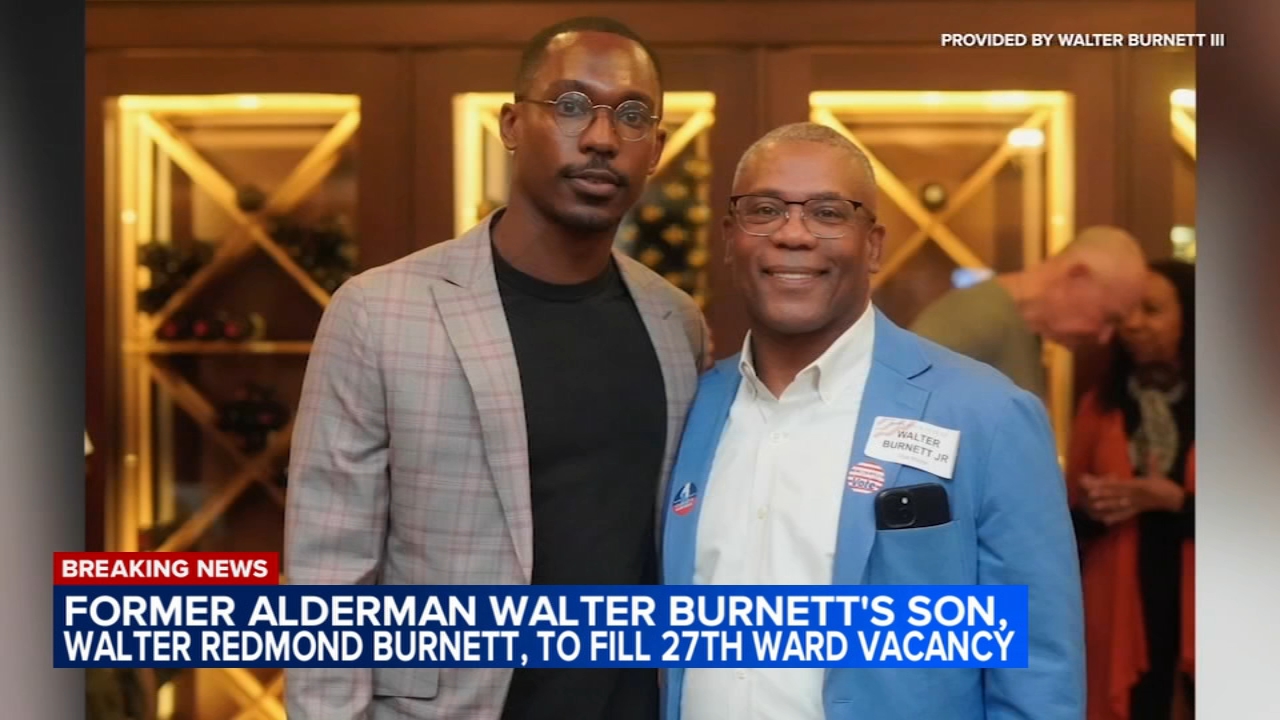Mayor Johnson appoints son of Ald. Walter Burnett Jr. to replace him