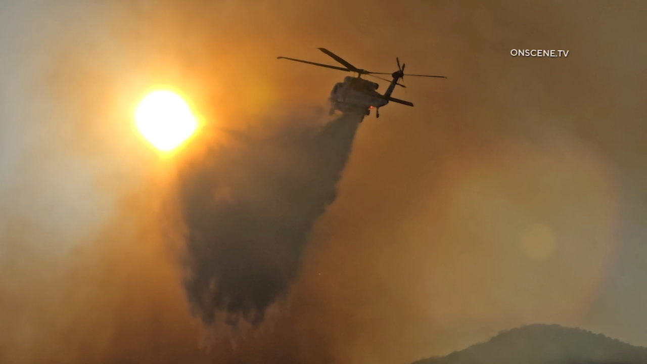Evacuation orders issued for Jurupa Valley fire