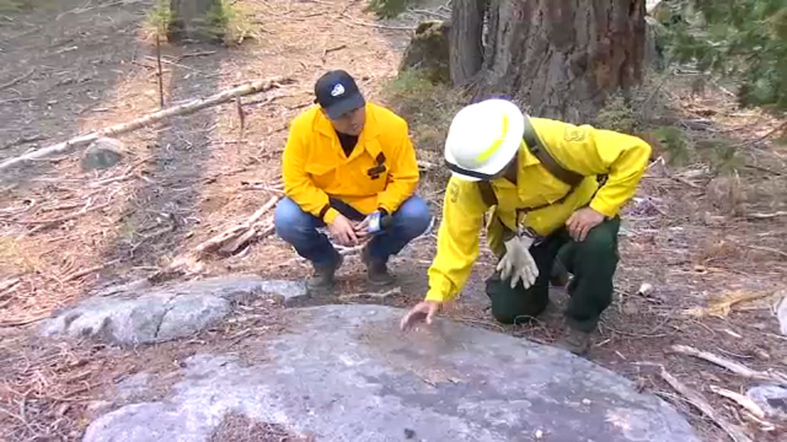 Sacred Native American land being protected from the Garnet Fire
