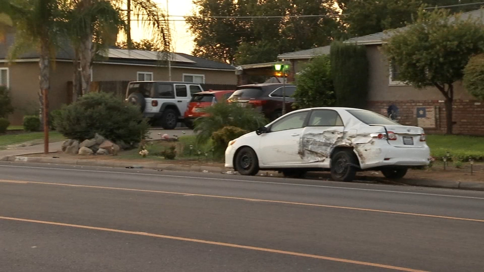 Tesla Cybertruck hits cars before crashing into a house, investigation underway
