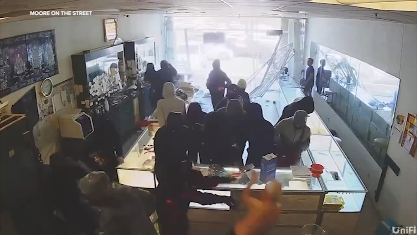 Caught On Video: 88-year-old store owner assaulted during brazen smash and grab heist in San Jose