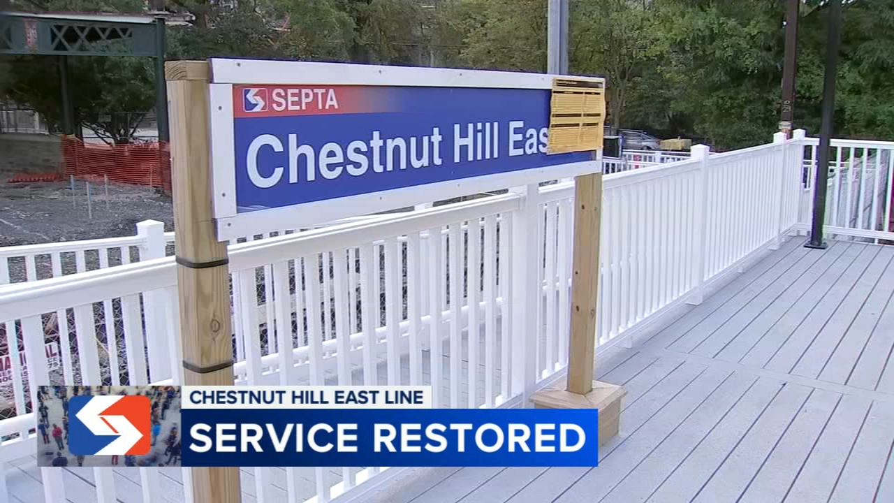 SEPTA's Chestnut Hill East line resumes limited service