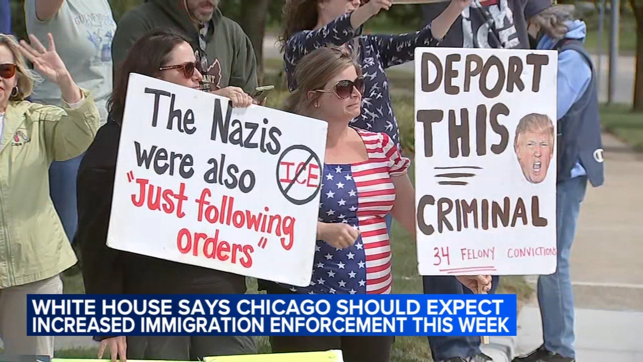 White House says Chicago should expect ICE enforcement surge this week