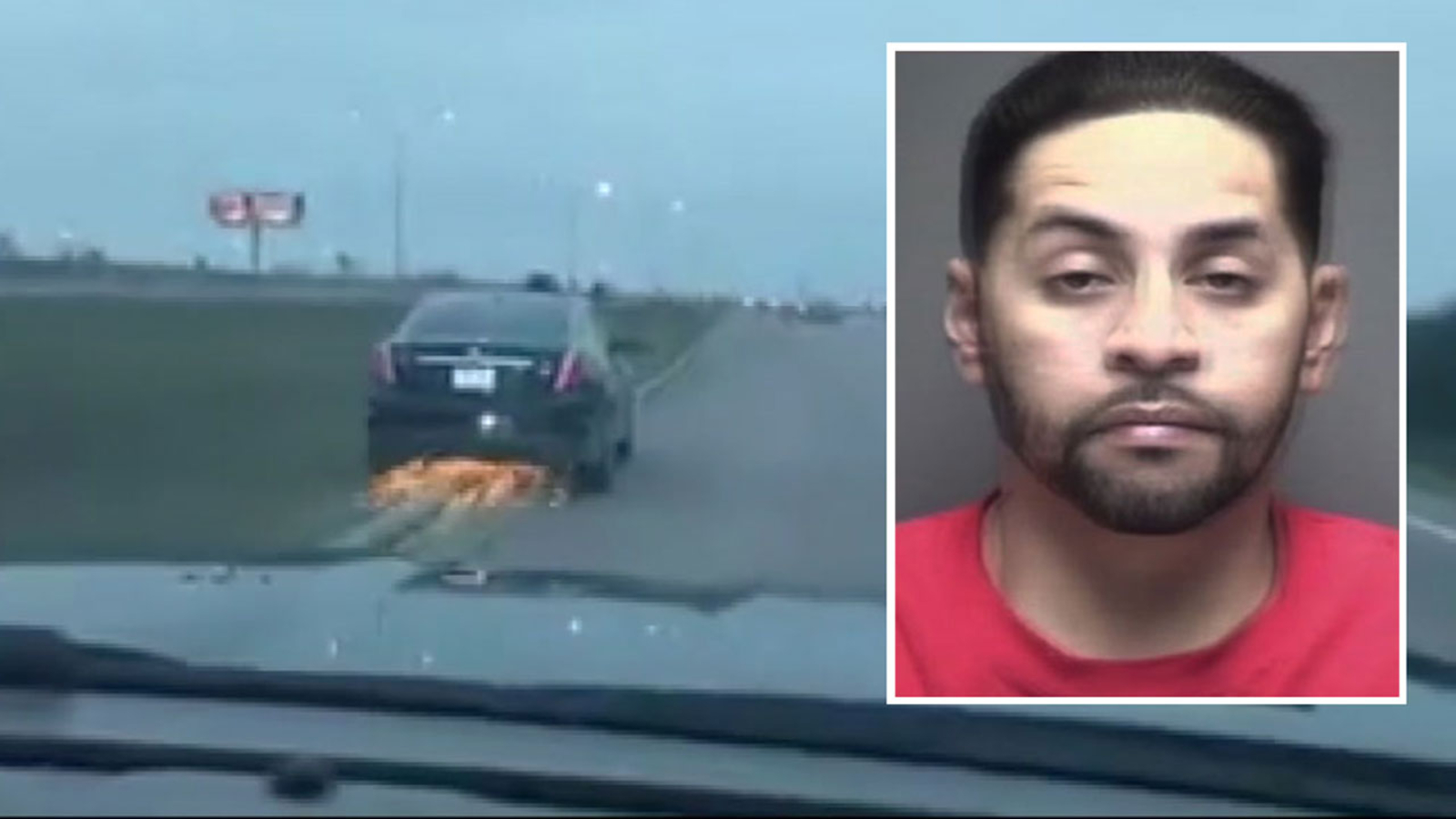 Man leads police to suspected drunk driver after car chase - ABC13 Houston