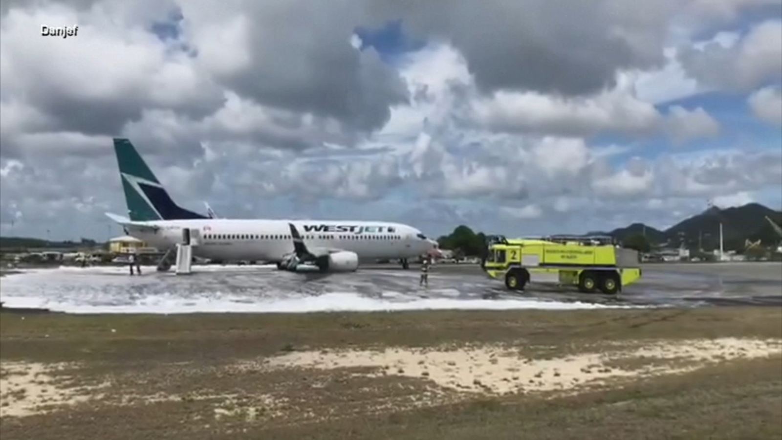 Pilot declares mayday as plane makes hard landing at Caribbean airport