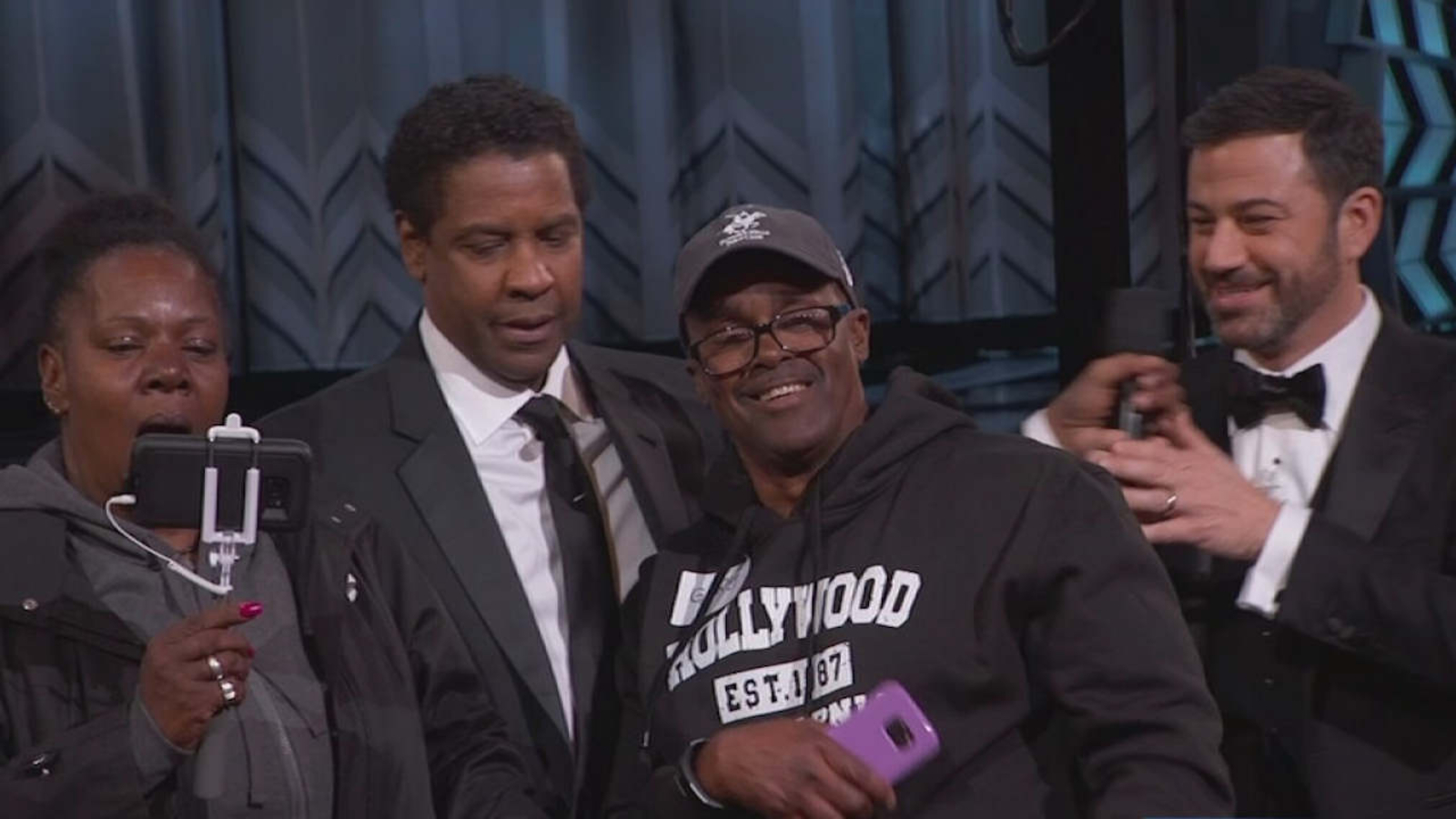 Exclusive interview 'Gary from Chicago,' fiancee, steal show at Oscars