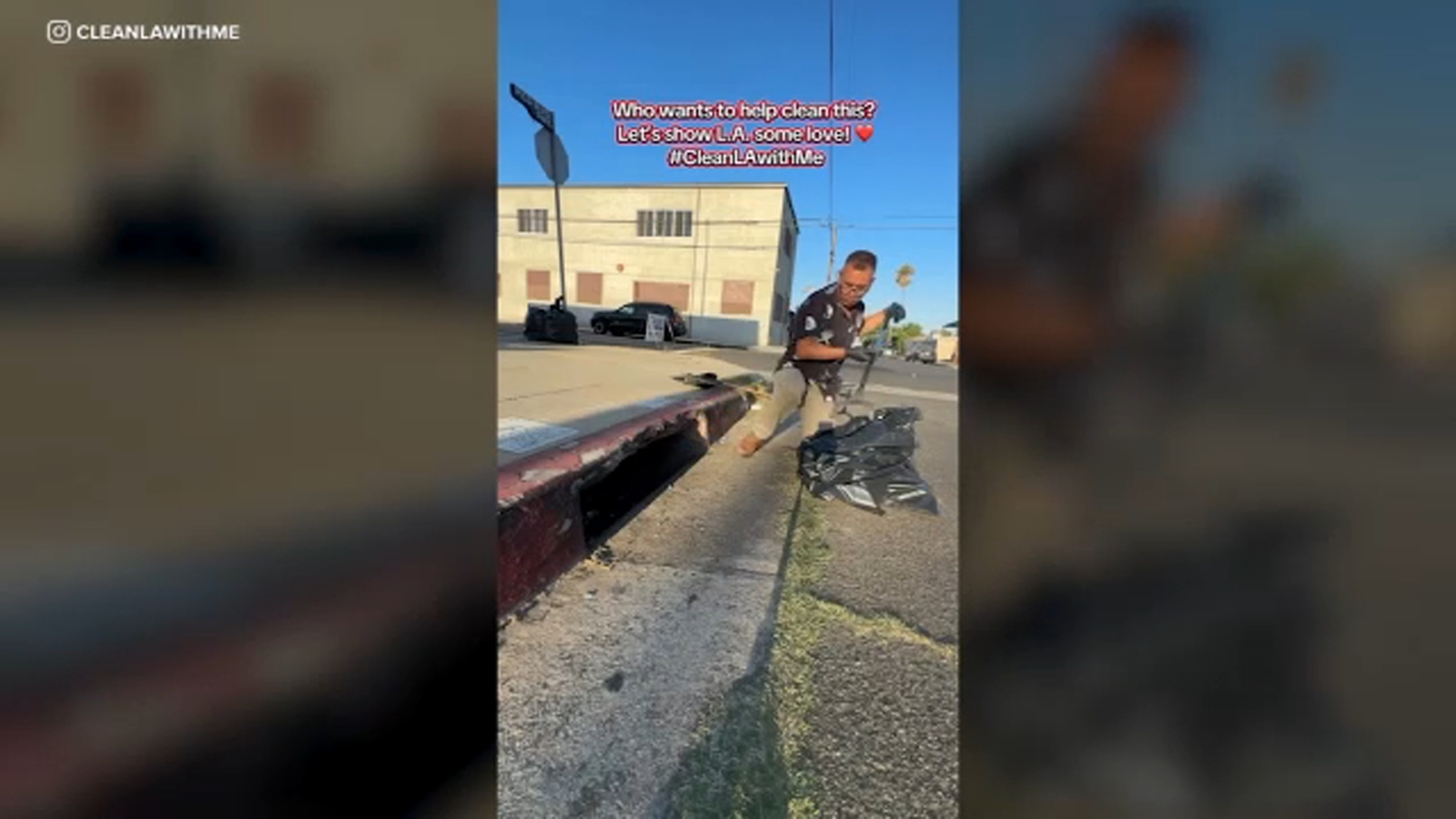 Clean L.A. With Me's Juan Eduardo Naula makes cleaning up the streets ...