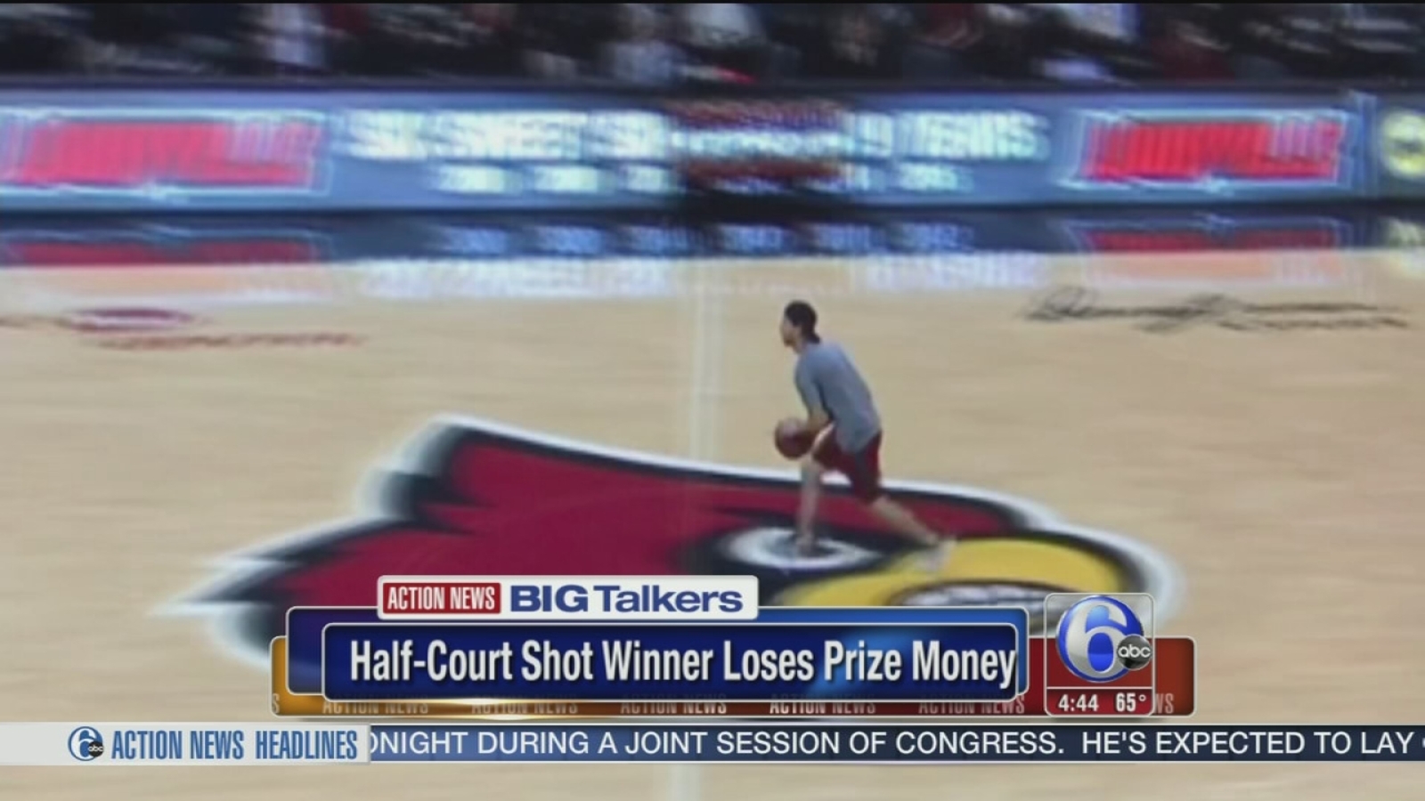 Student makes half court shot doesn #39 t win prize 6abc Philadelphia