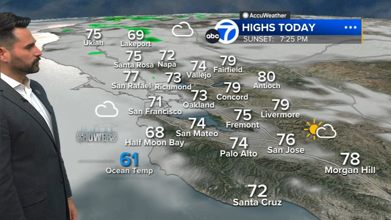 Bay Area weather: Rain, high humidity return to San Francisco Bay Area -  ABC7 San Francisco