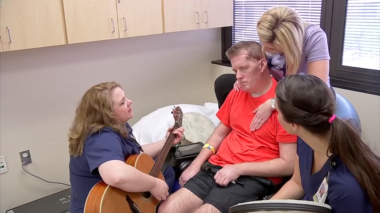 Day in the life of ambushed officer's rehab